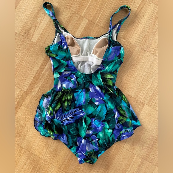 Vintage One Piece Bathing Suit - Picture 2 of 2